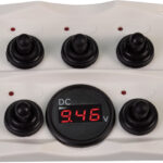 Schakelpaneel met Voltmeter Talamex