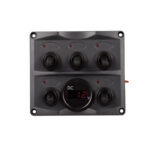 Schakelpaneel met Voltmeter Talamex