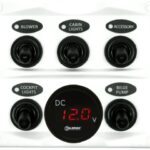 Schakelpaneel met Voltmeter Talamex