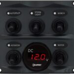 Schakelpaneel met Voltmeter Talamex