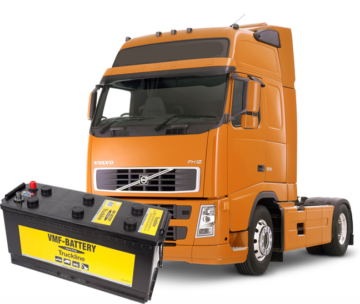 Vrachtwagen Accu